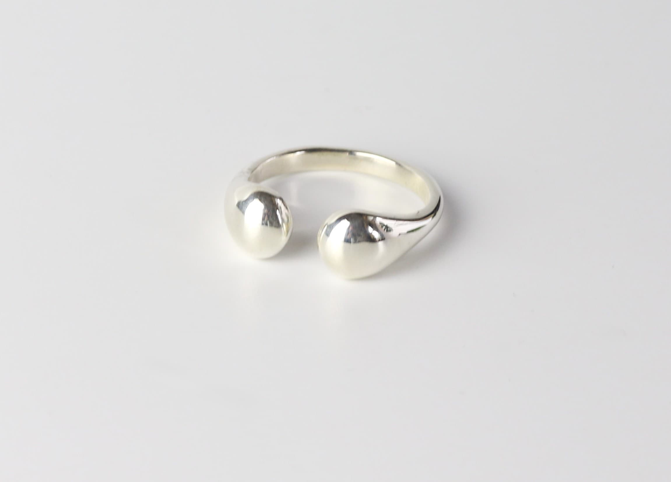 Minimalist Open Silver Ring